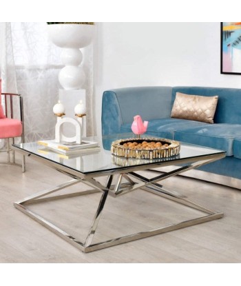 Table basse Opéra Argent Comparez plus de prix