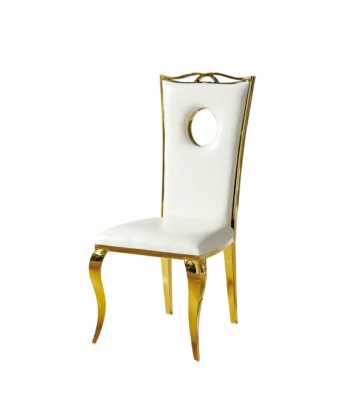 Chaise Miroir d'Eau Or Blanc prix pour 