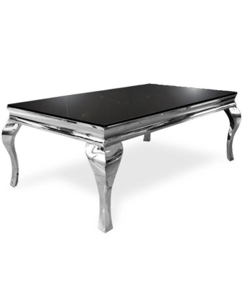 Table basse Nansouty Argent noir en stock