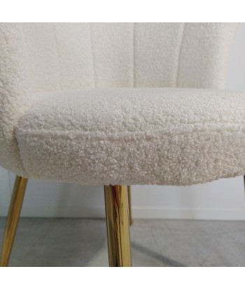 Chaise Quinconce Or velours Doudou Venez acheter