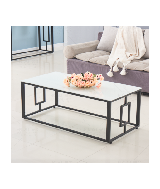 Table basse Tourny Noir Marbre blanc Toutes les collections ici