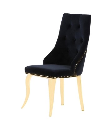 Chaise Anneau Or velours Noir suggérées chez