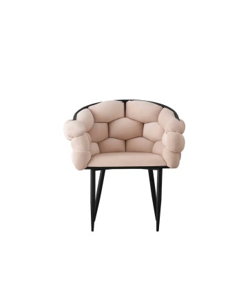 Chaise Ballon Noir velours Beige vous aussi creer 