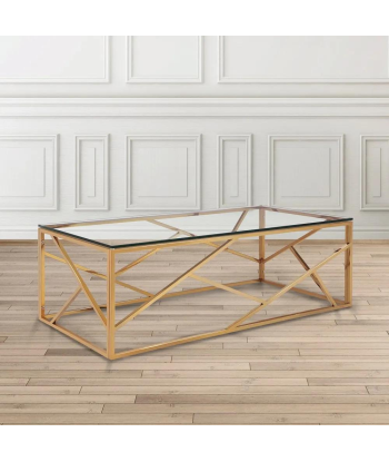 Table basse Comédie Or Transparent de la marque