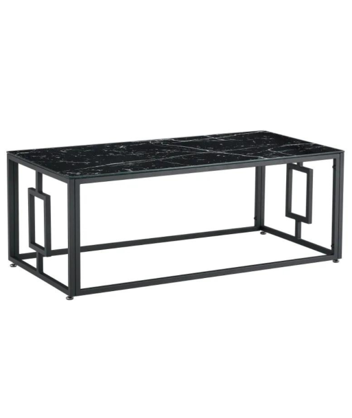 Table basse Tourny Noir Marbre Noir Economisez 