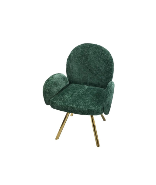 Chaise Mimi Or Velours Vert Faites des économies